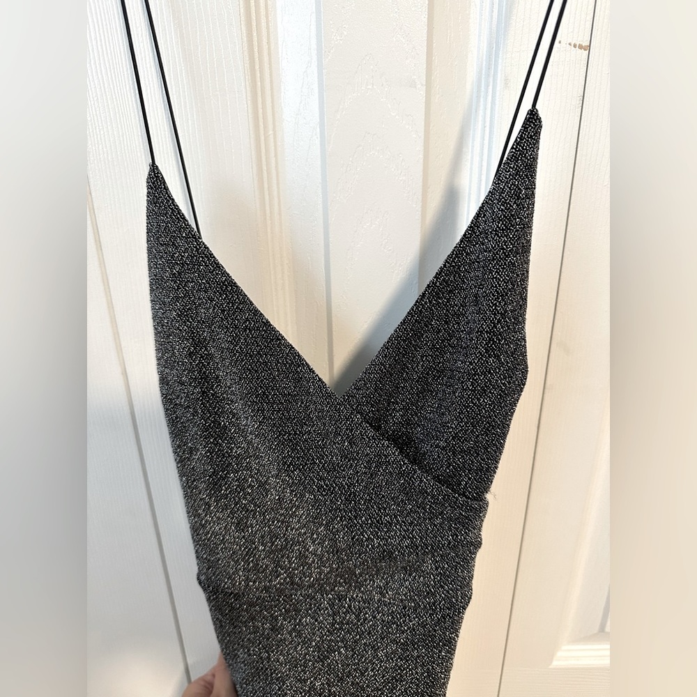 Forever 21 Silver Dress, Size L